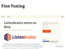 Tablet Screenshot of fine-tuning.fr
